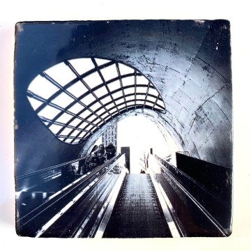 10 fietstunnel zwart wit