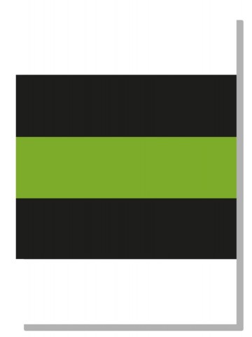 Candy kaart engelsedropgroen