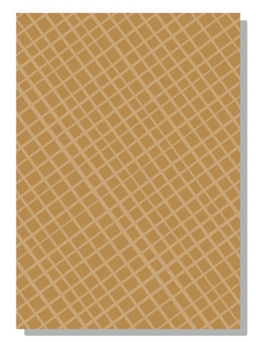 Candy kaart stroopwafel